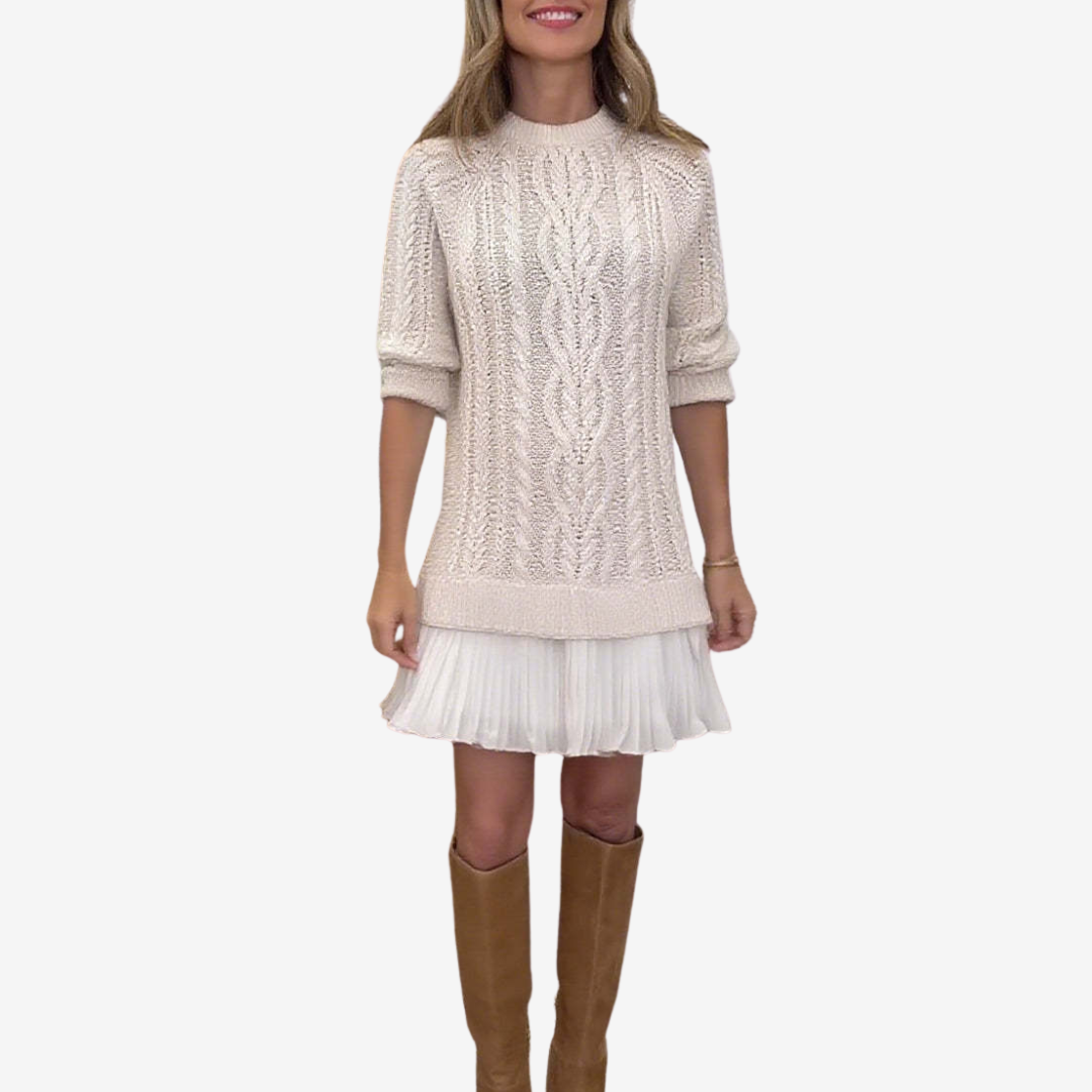 Gaëlle™ | Robe Pull en Maille