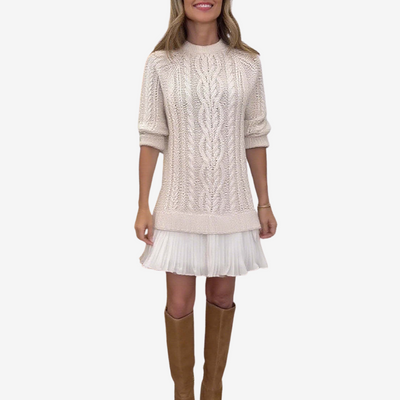 Gaëlle™ | Robe Pull en Maille