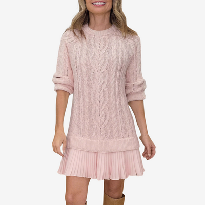 Gaëlle™ | Robe Pull en Maille