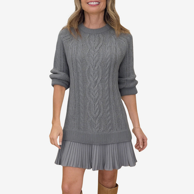 Gaëlle™ | Robe Pull en Maille