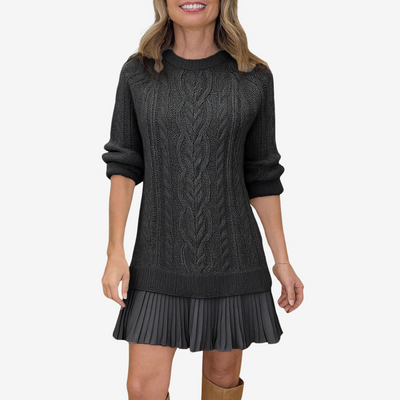 Gaëlle™ | Robe Pull en Maille