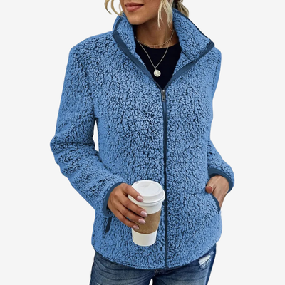 Katrine™ | Elegant Casual Fleecejakke