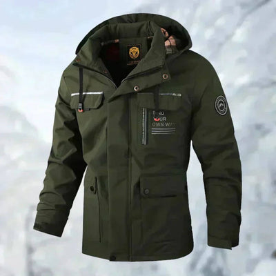 Nordklær™ | Vandtæt Herrejakke til Efterår & Vinter