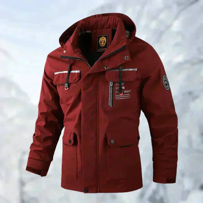 Nordklær™ | Vandtæt Herrejakke til Efterår & Vinter